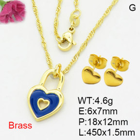 Fashion Brass Sets  F3S008736aahn-G030