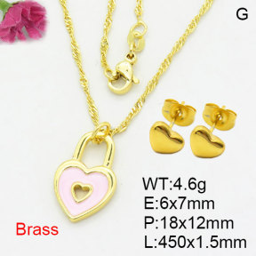 Fashion Brass Sets  F3S008743aahn-G030