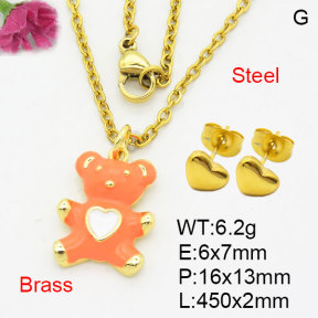 Fashion Brass Sets  F3S008750avja-G030