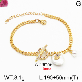 Fashion Brass Bracelet  F5B400111ahlv-J48