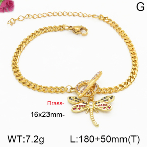 Fashion Brass Bracelet  F5B400115ahlv-J48