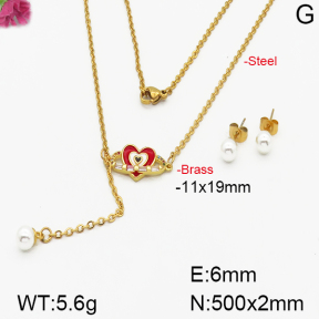 Fashion Brass Sets  F5S000138bhia-J48