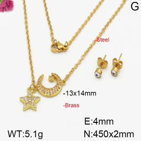 Fashion Brass Sets  F5S000145ahjb-J48