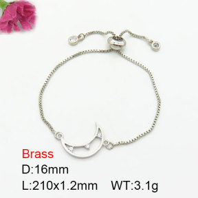 Fashion Brass Bracelet  F3B404723aajm-G030