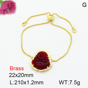 Fashion Brass Bracelet  F3B404726vbmb-G030