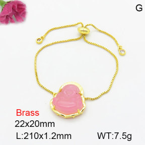 Fashion Brass Bracelet  F3B404731vbmb-G030