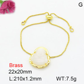 Fashion Brass Bracelet  F3B404732vbmb-G030