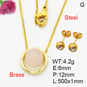 Fashion Brass Sets  F3S008792aahm-G030