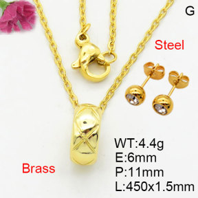 Fashion Brass Sets  F3S008800aahm-G030