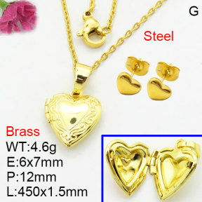 Fashion Brass Sets  F3S008807aahl-G030