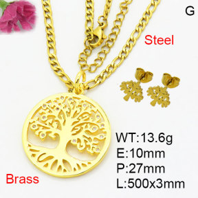 Fashion Brass Sets  F3S008812vbpb-G030