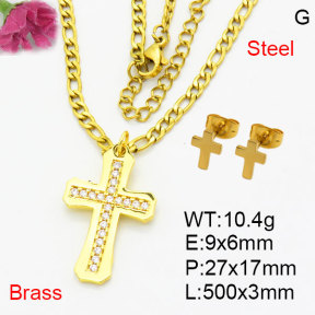 Fashion Brass Sets  F3S008814vbll-G030