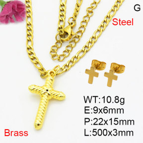 Fashion Brass Sets  F3S008816aakm-G030