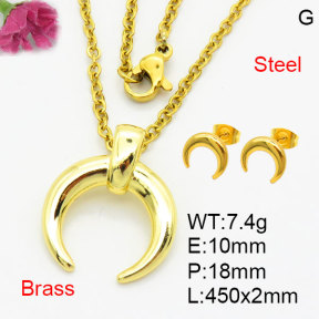 Fashion Brass Sets  F3S008818aahm-G030