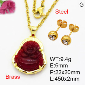 Fashion Brass Sets  F3S008820vbmb-G030