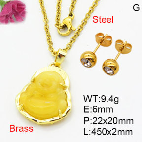 Fashion Brass Sets  F3S008824vbmb-G030