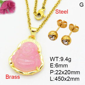 Fashion Brass Sets  F3S008825vbmb-G030