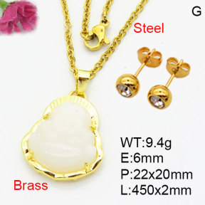 Fashion Brass Sets  F3S008826vbmb-G030