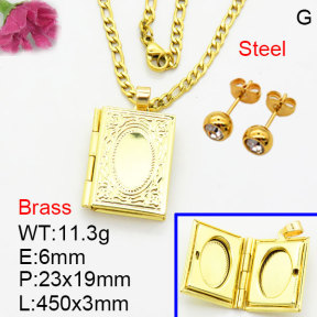 Fashion Brass Sets  F3S008837vail-G030