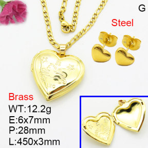 Fashion Brass Sets  F3S008838avja-G030