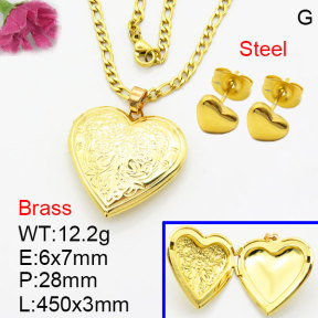 Fashion Brass Sets  F3S008839avja-G030