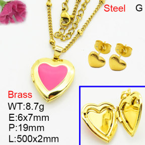 Fashion Brass Sets  F3S008850avja-G030