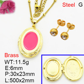 Fashion Brass Sets  F3S008860aaji-G030