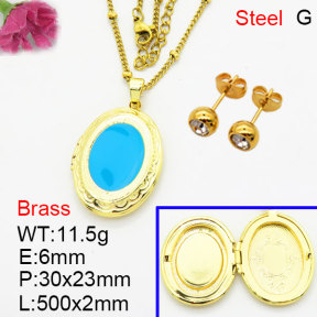 Fashion Brass Sets  F3S008861aaji-G030