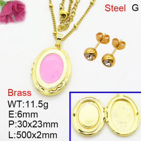Fashion Brass Sets  F3S008862aaji-G030