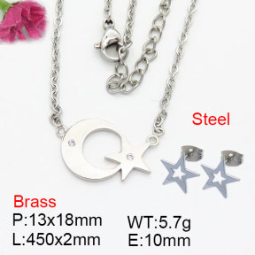 Fashion Brass Sets  F3S008872aajm-G030