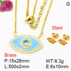 Fashion Brass Sets  F3S008882baka-G030