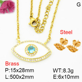 Fashion Brass Sets  F3S008883baka-G030