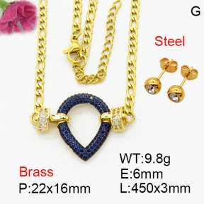 Fashion Brass Sets  F3S008891bhii-G030