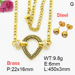 Fashion Brass Sets  F3S008894vbpb-G030