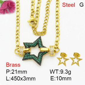 Fashion Brass Sets  F3S008899bhia-G030