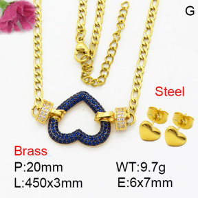Fashion Brass Sets  F3S008903vhha-G030