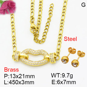 Fashion Brass Sets  F3S008913bbok-G030