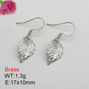 Fashion Brass Earrings  F3E200389aajo-J125