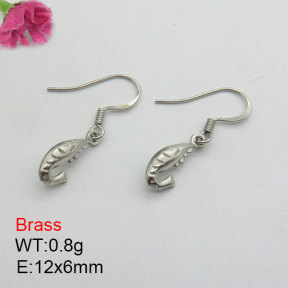 Fashion Brass Earrings  F3E200392aajo-J125