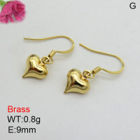 Fashion Brass Earrings  F3E200397aajo-J125