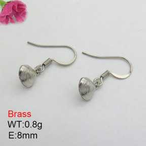 Fashion Brass Earrings  F3E200401aajo-J125