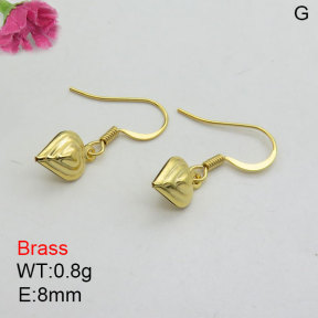 Fashion Brass Earrings  F3E200403aajo-J125