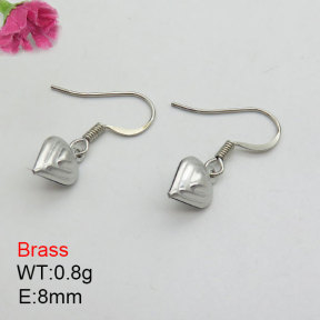 Fashion Brass Earrings  F3E200404aajo-J125