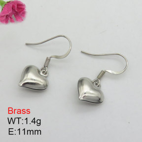 Fashion Brass Earrings  F3E200410aajo-J125