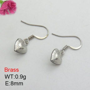 Fashion Brass Earrings  F3E200419aajo-J125