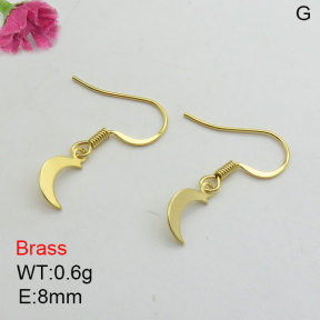 Fashion Brass Earrings  F3E200433aajo-J125