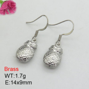 Fashion Brass Earrings  F3E200446baka-J125