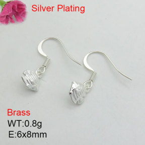 Fashion Brass Earrings  F3E200453aajo-J125