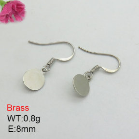 Fashion Brass Earrings  F3E200458aajo-J125