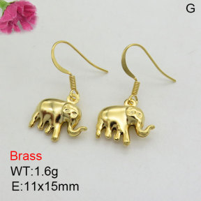 Fashion Brass Earrings  F3E200469baka-J125